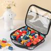 Large Capacity Block Toys Storage Bag Transparent Zipper Puzzle Block Organizer Bags Cosmetic Storage Organizer Bag
