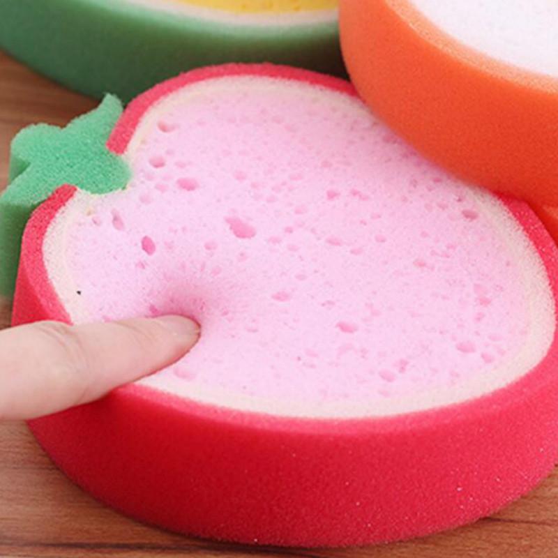 

Губка у формі фрукта Щітка для миття Чарівна губка для миття посуду Тканина для миття Побутові засоби для чищення strawberry