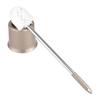 Stainless Steel Bathroom Cleaning Toilet Brushes Holder Sets Home Hotel Golden