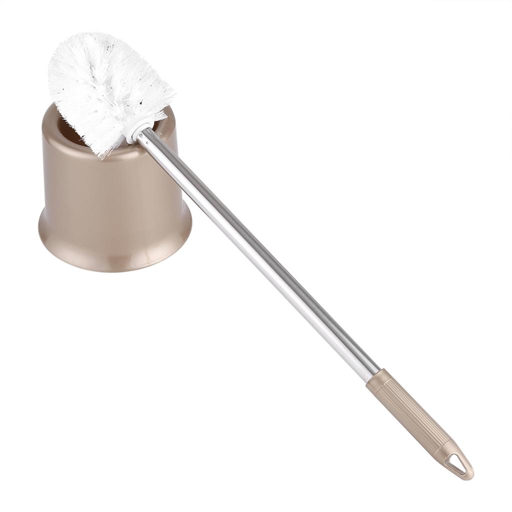Stainless Steel Bathroom Cleaning Toilet Brushes Holder Sets Home Hotel Golden
