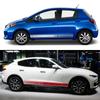 Car Door Side Sticker Decal Kit For TOYOTA YARIS Auto DIY Sticker Styling Vinyl Film Waterproof Decals Car Exterior Accessories
