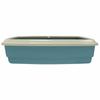 Cat Litter Box Aimé Blue Plastic 54 X 40 X 14 Cm