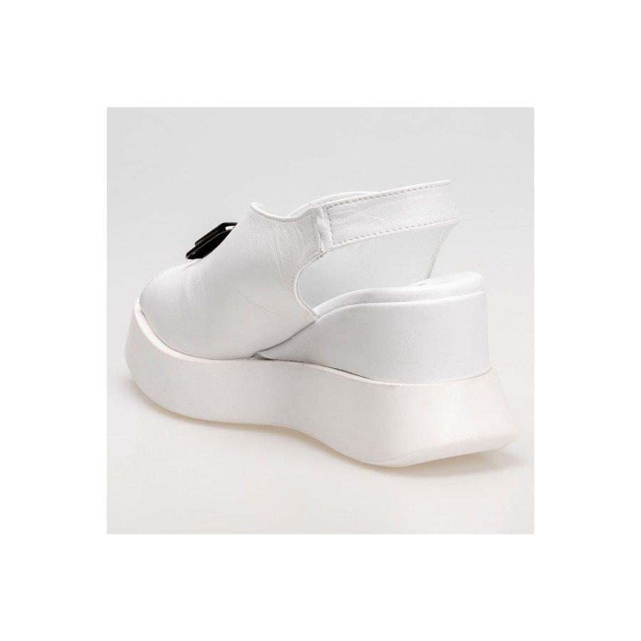 Women's Genuine Leather Wedge Heels Comfortable Stylish Sandals