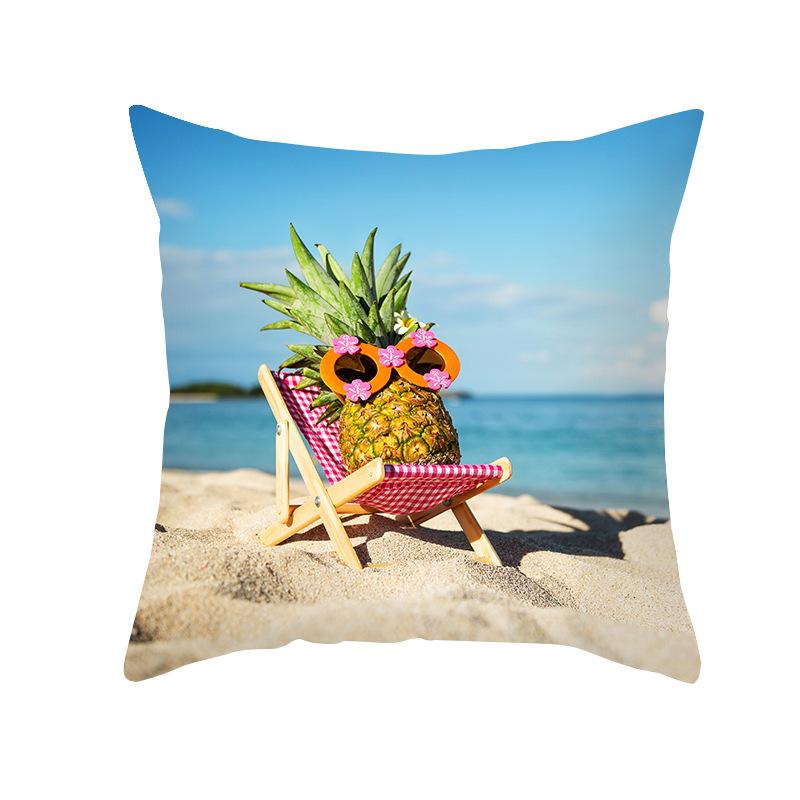 Summer Ocean Beach Pillow Cover Nordic Office Sofa Cushion Cover Shopee Home Products