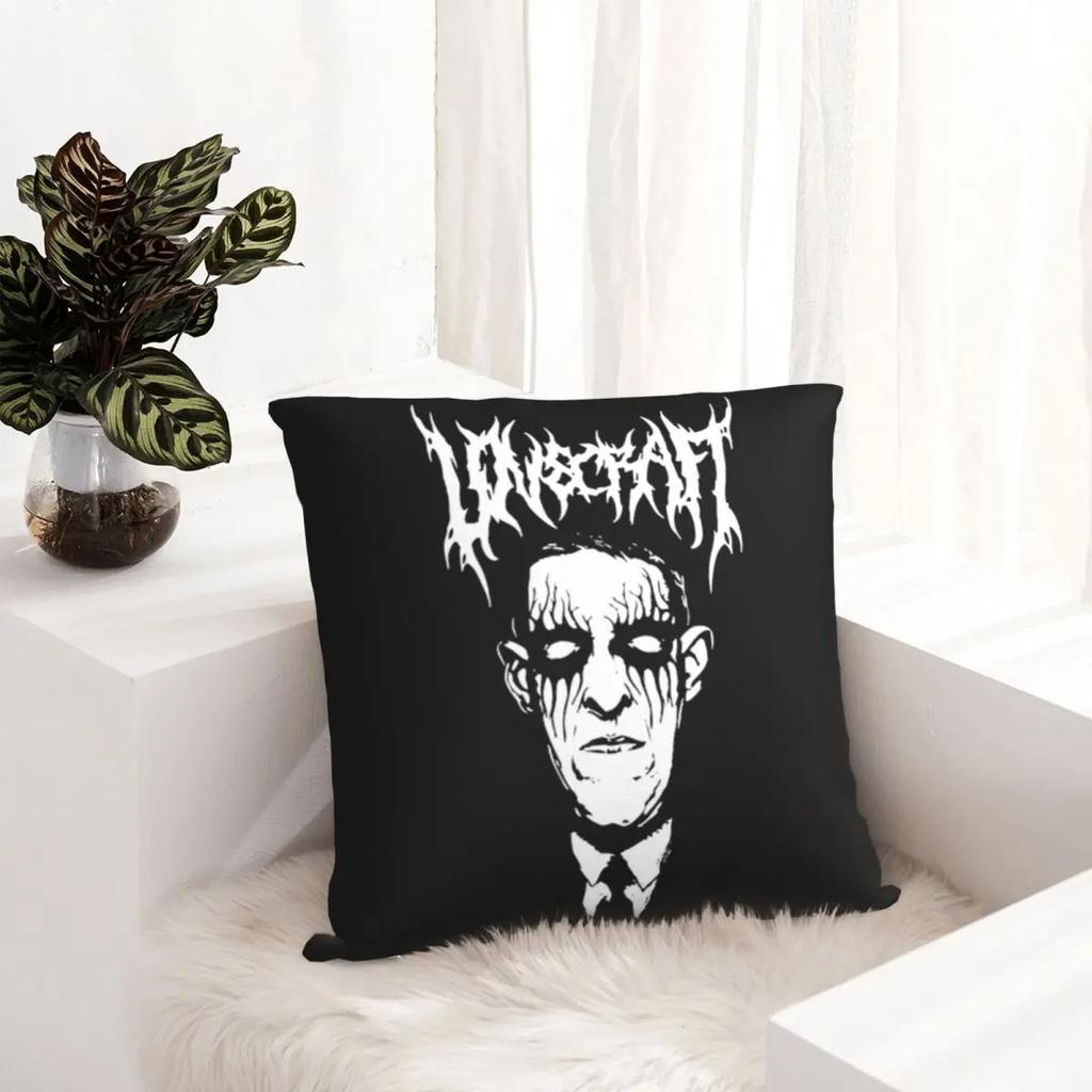 Eldritch Metal Lovecraft Cthulhu Pillowcase Soft Polyester Cushion Cover Decor Horror Pillow Case Cover Home