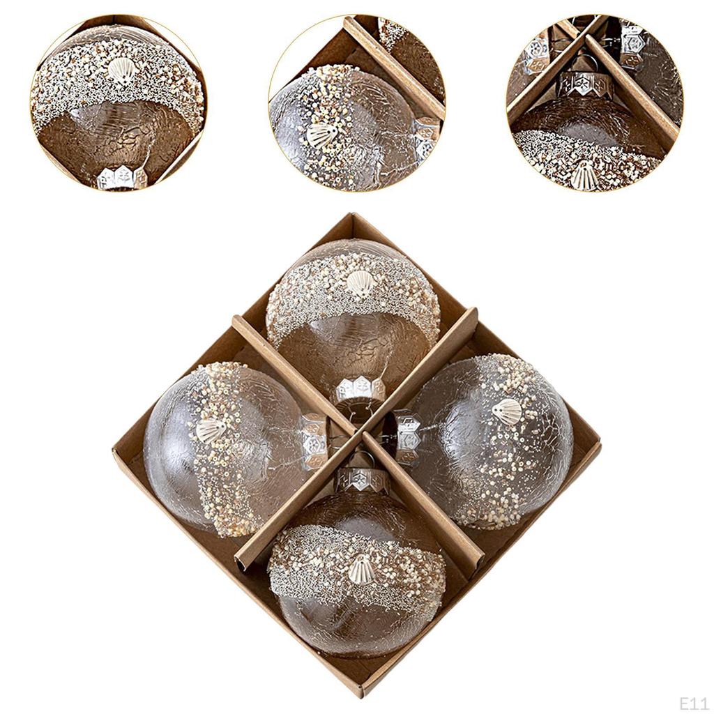 Christmas Ball Set Tree Decorations Handy DIY Projects Decorative Balls for