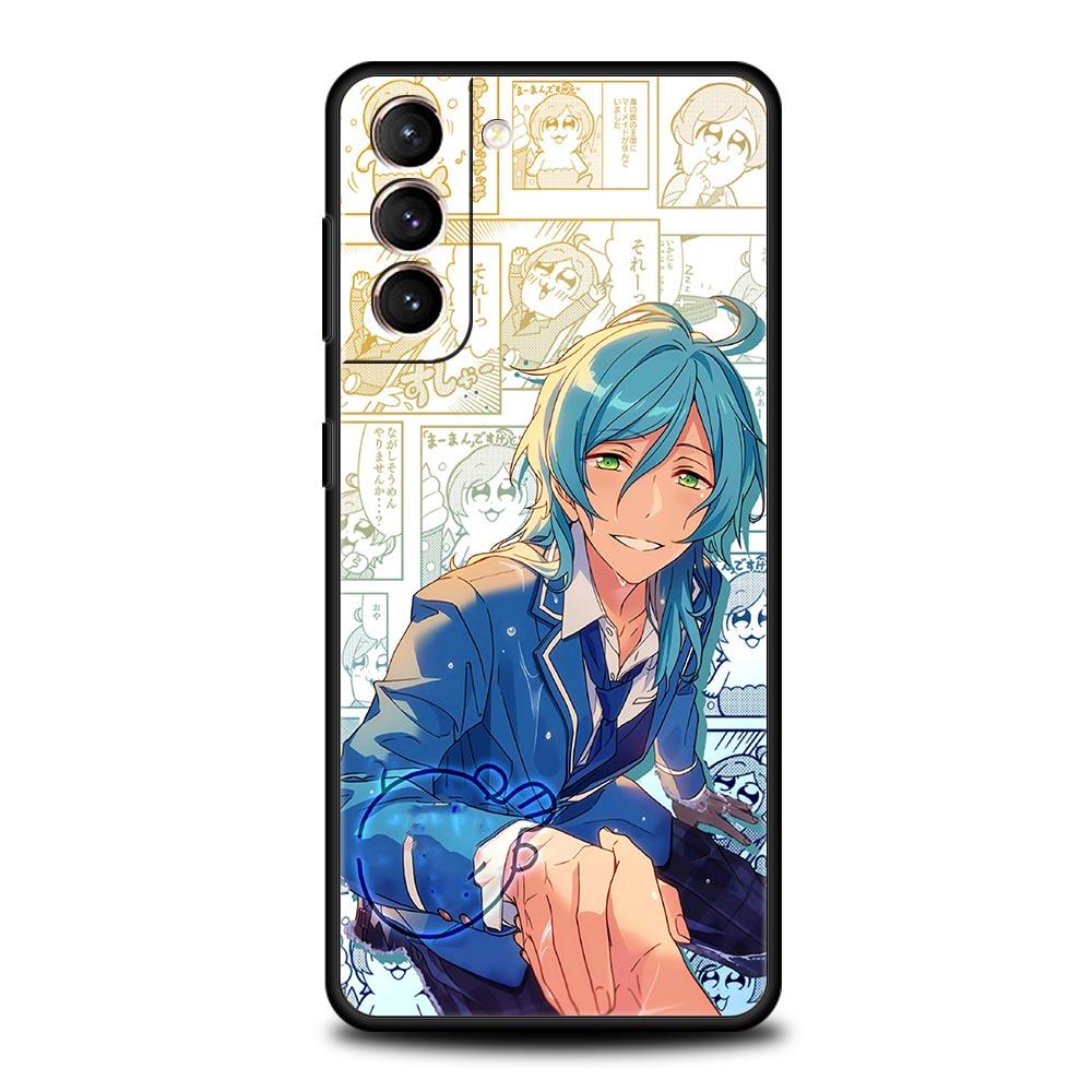 Husă pentru telefon Cartoon Ensemble Stars pentru Samsung Galaxy S24 S23 S22 S20 Ultra S21 FE 5G S10 S9 Plus S10E Husă din silicon moale