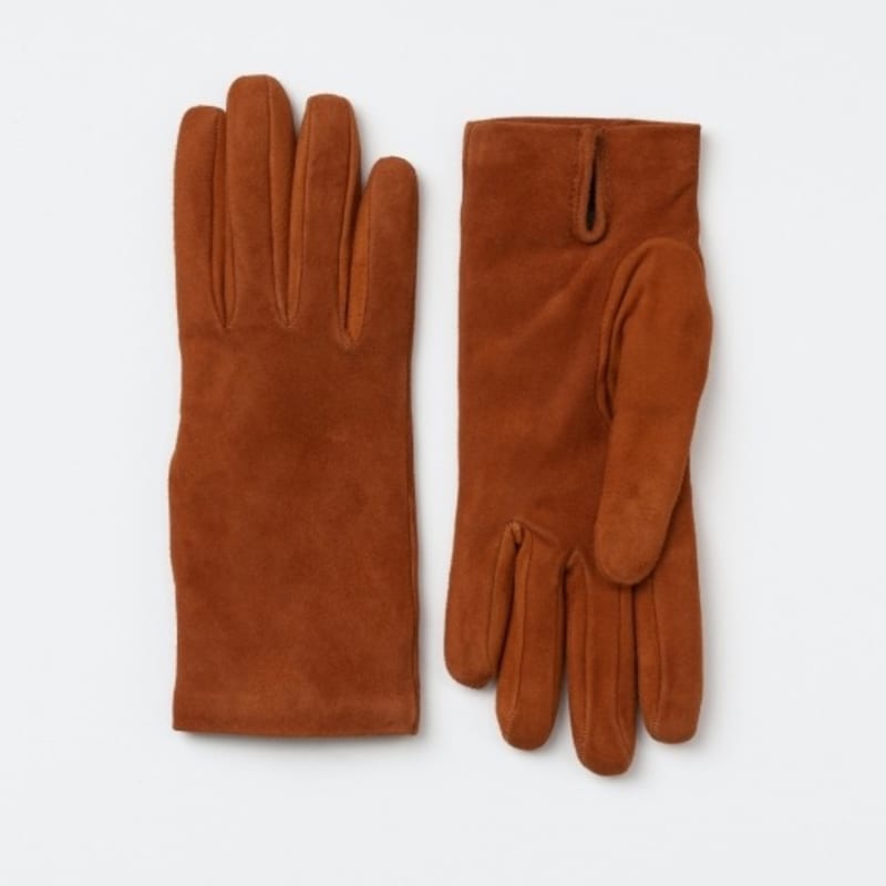 

ПЕРЧАТКИ OMEGA Nappa Женские(Оранжево-коричневая замша) 7_L