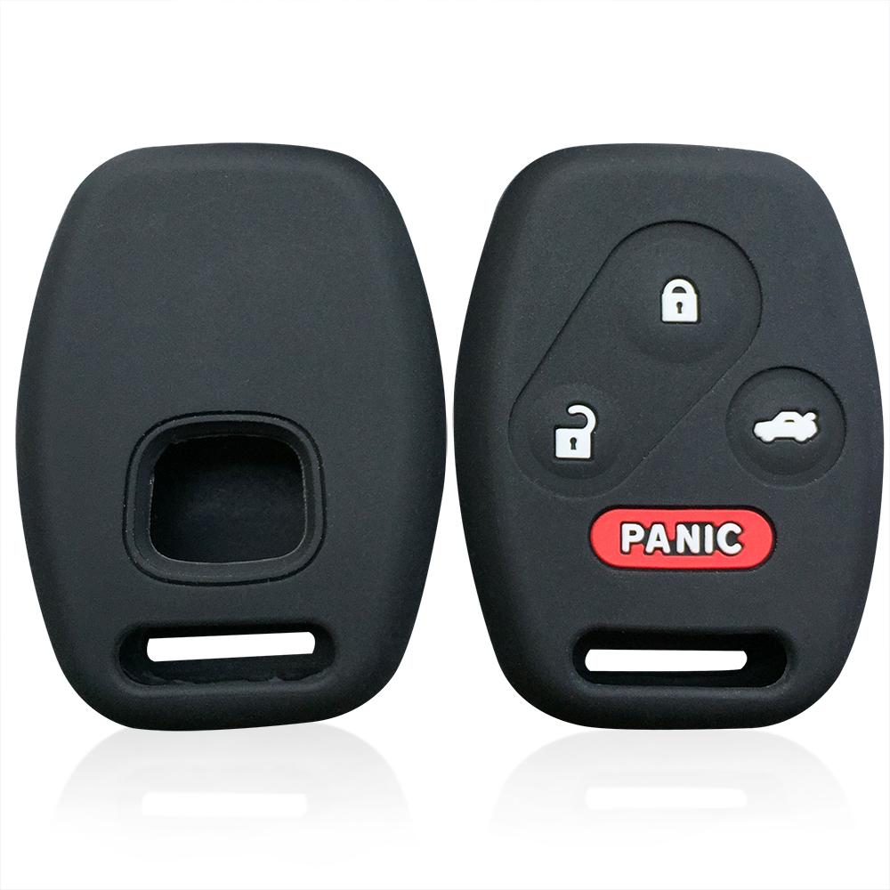 Remote Car Key Case Holder for Honda Fit 2010 Civic CRV Stream Chord 7 Jazz Gr8 Insight 2007 2008 2009 Accord2/3/3/4Button Cap