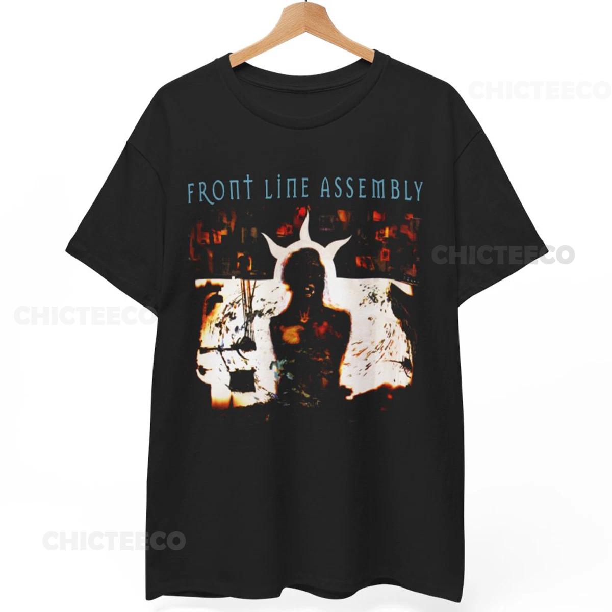 Front Line Assembly T-Shirt Industrial EBM Cyberpunk Electronic Unisex Tee S