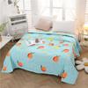 Water Air Cotton Conditioning Washed Summer Blanket For Single And Double Person Summer Blanket For Children And Adults
