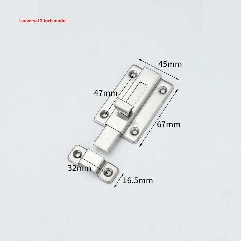 בריח קפיצי עצמי אלסטי בריח אבטחה בריח קפיצי נגד גניבה צירי ארון מנירוסטה אספקת ריהוט חומרה