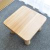 Japanese Burnt Paulownia Minimalist Tatami Stand Solid Wood Bay Window Desk Handcrafted Window-Side Table