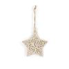 Wooden Christmas Star To Hang 11 Cm