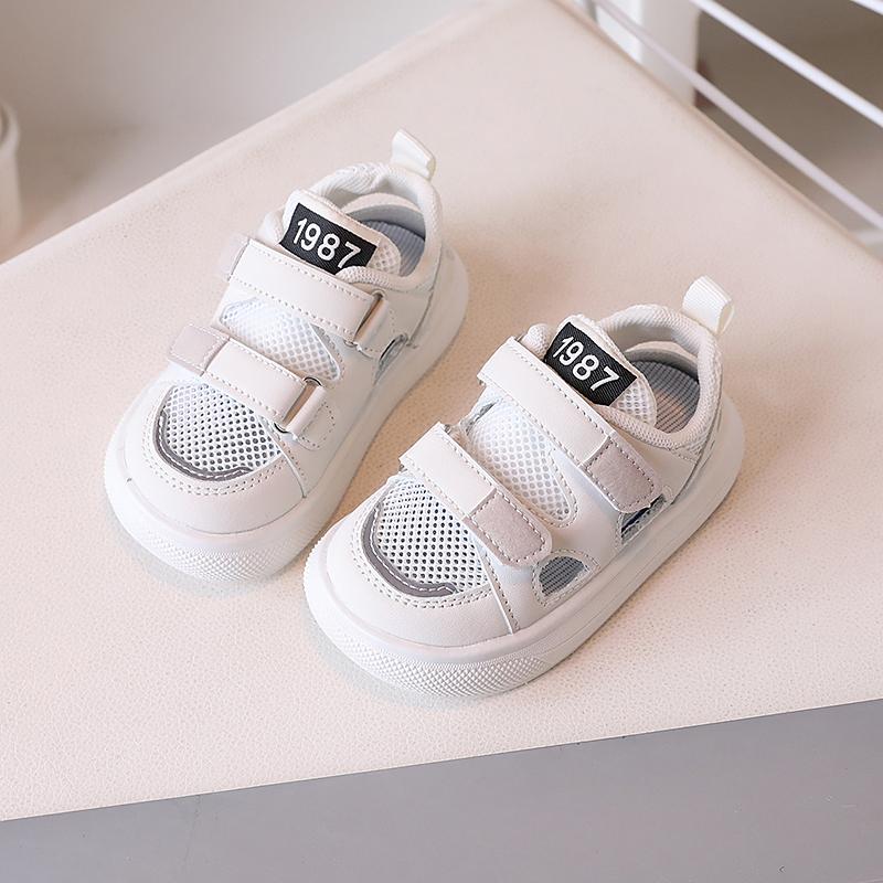 Summer New Baby Sandals for Boys Girls Anti-slippery Breathable Mesh Toddler Beach Shoes Hollowed-out Infant Anti-kick 1-3years