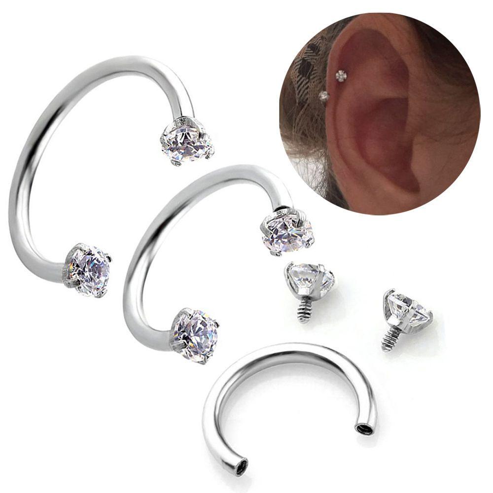 Popular Piercing Septo Nose Lip Ring Jewelry Helix Captive Hoop Eyebrow Ear Septum Cartilage