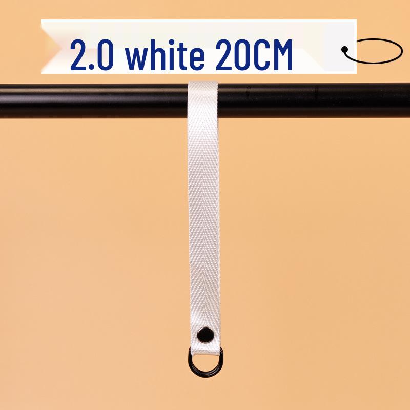 Adjustable Height S-Hook Loop for Hanging Clothing & Accessories with Customizable LOGO