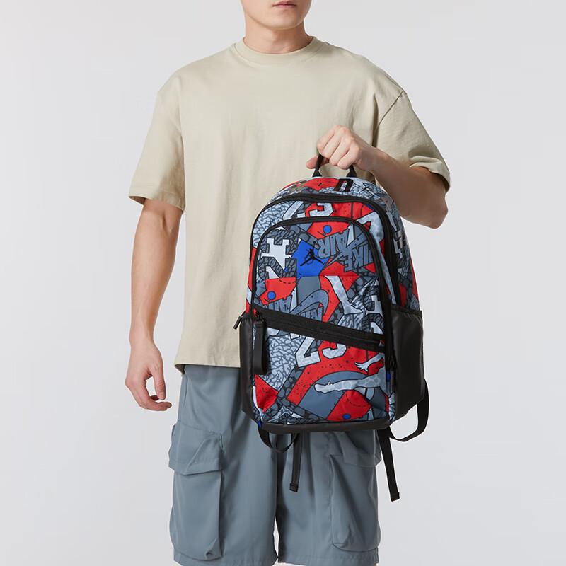 New Jordan Fabric Backpack Medium Size Unisex Multicolor JD2423002AD-002