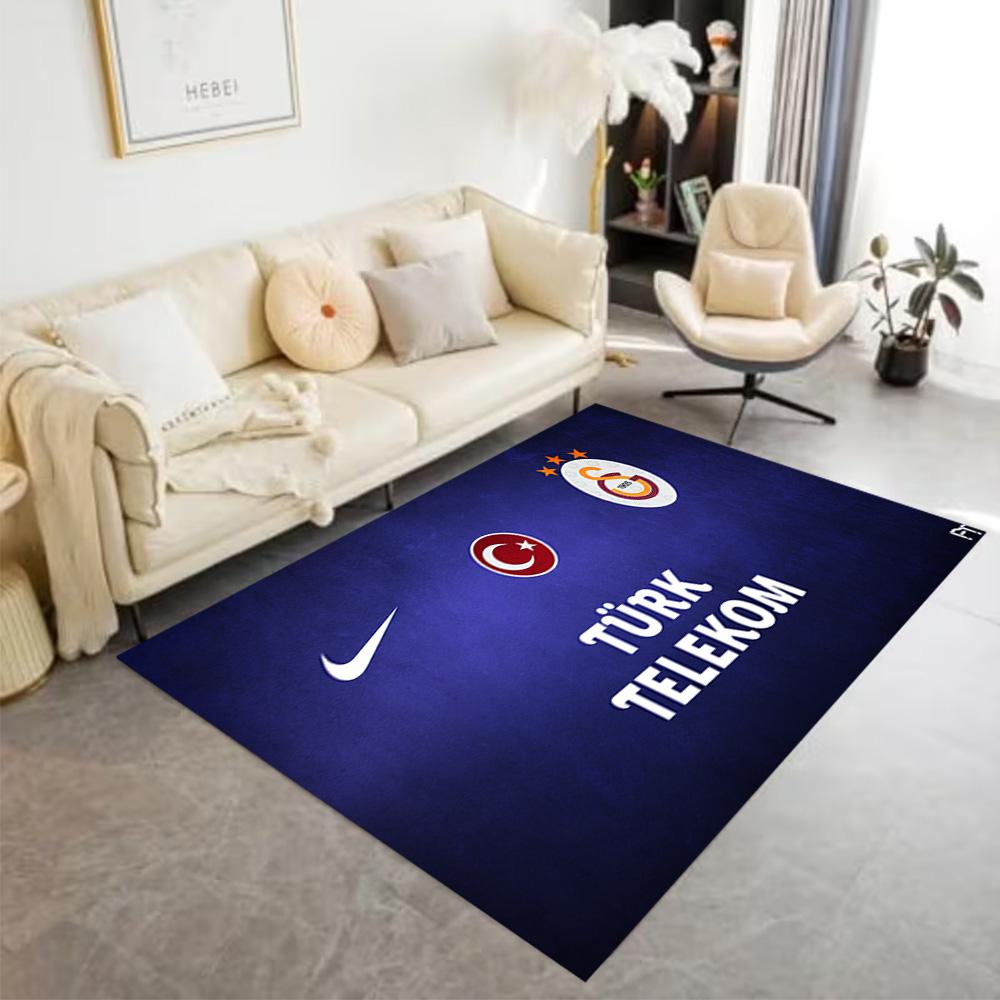 Soccer Player Action Carpet Design for Hallway Balcony Study room Dining Room Anti-slip Rug Decorate Offices Best for Christmas