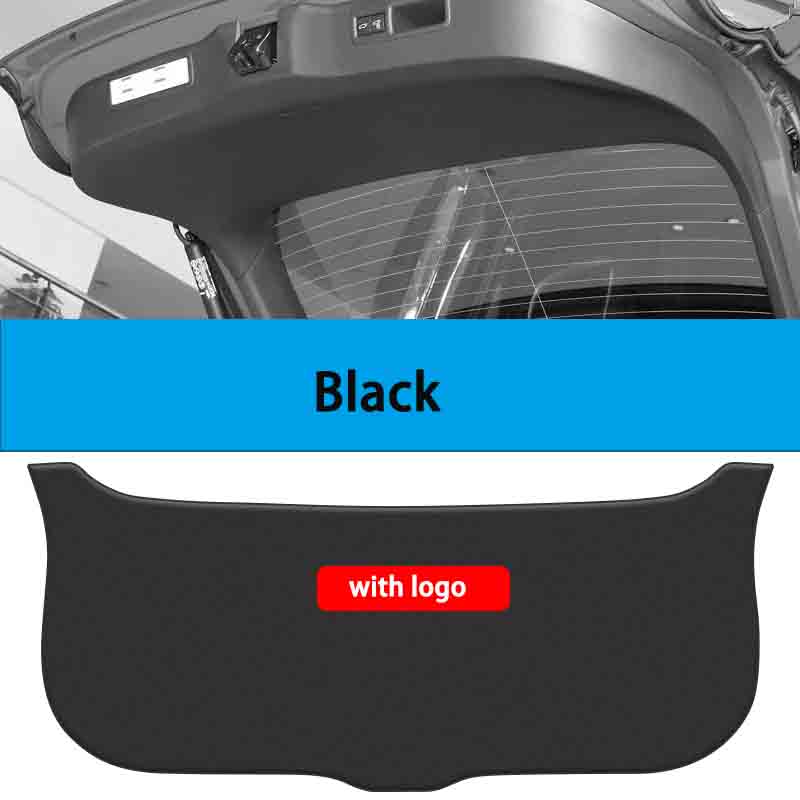 Car Rear Trunk Tailgate Anti-kick Protective Mat Leather Decoration Leather Pad For Toyota Venza   2024 Accessories