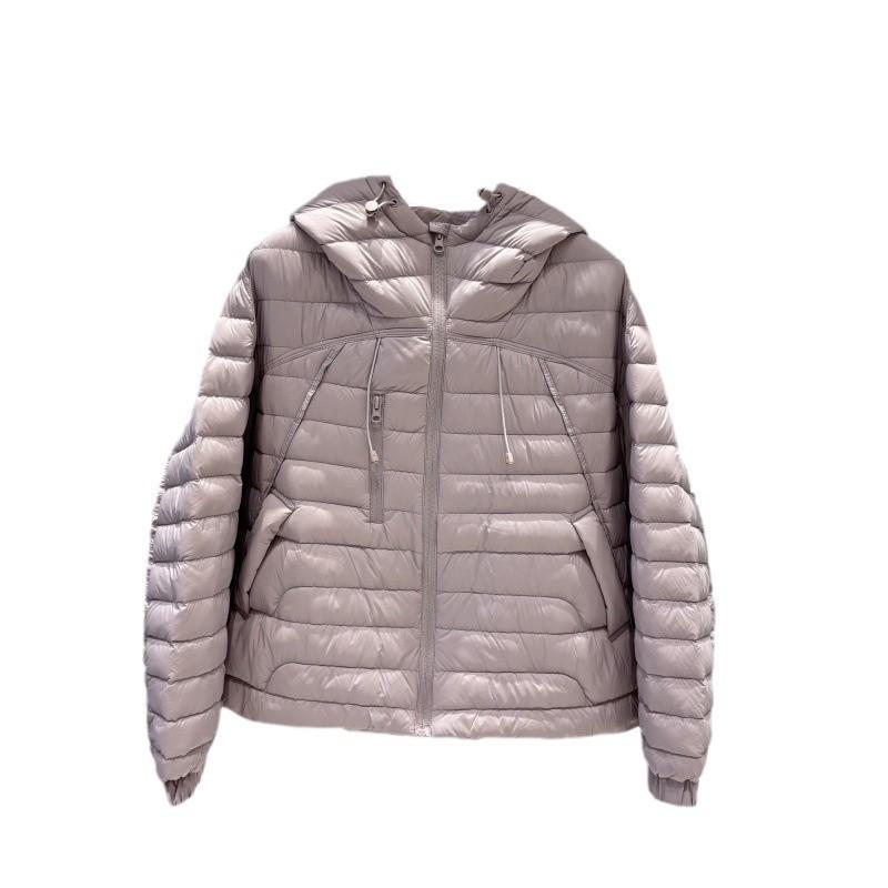 Fashion Light and Thin White Duck Down Jacket Women's Short Winter Loose and Versatile and Thin Warm Jacket