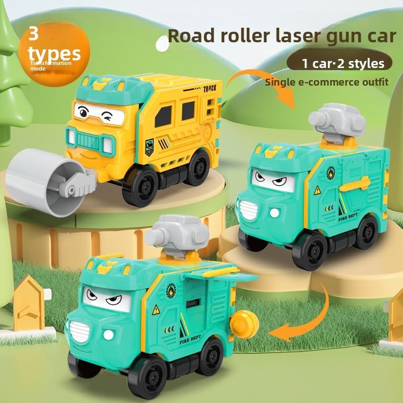 Engineering Vehicle Toy With Reversal And Inertia For Kids Playing And Development