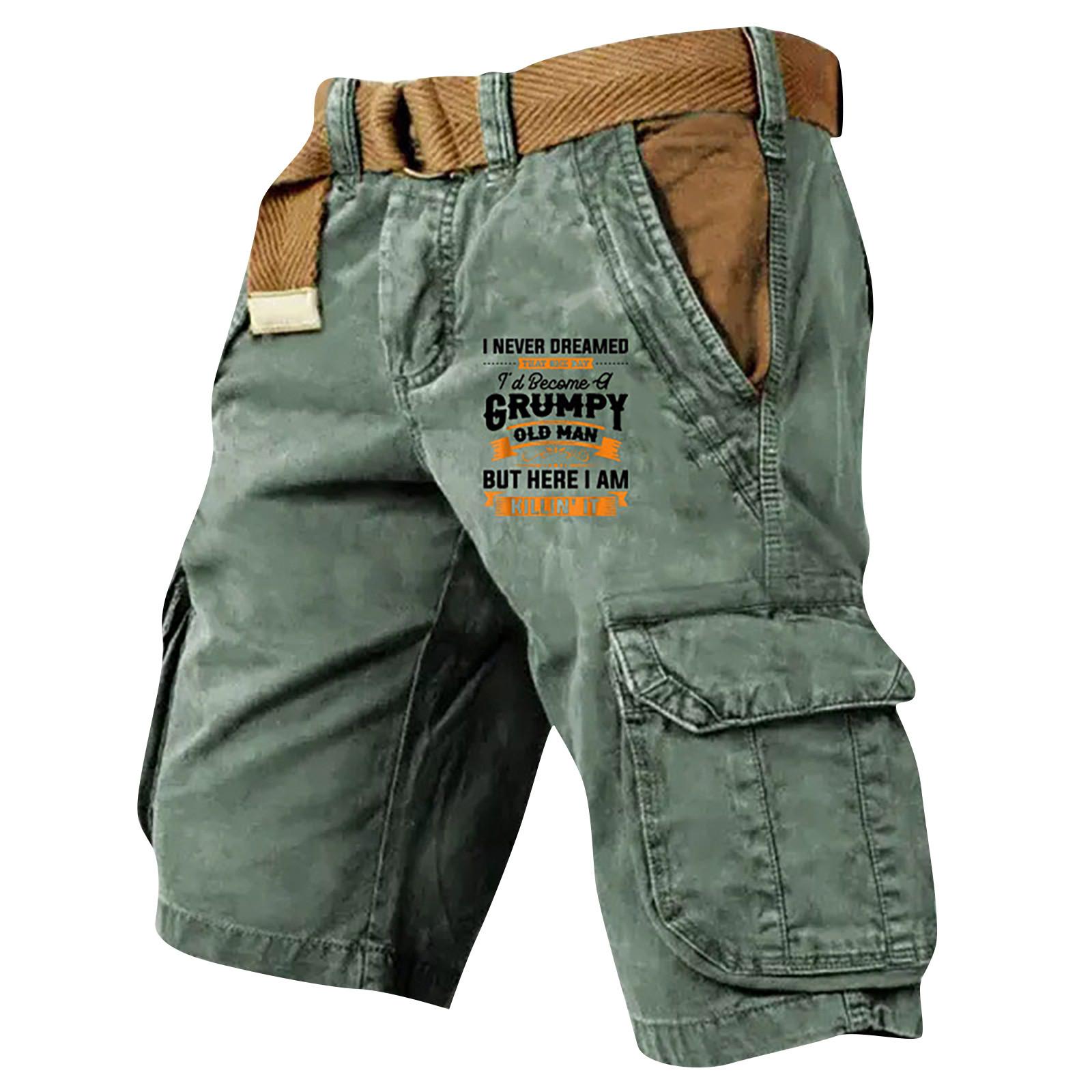 

Мужские спортивные хлопковые льняные повседневные свободные шорты Повседневные пижамы с карманами для бега Брюки XL