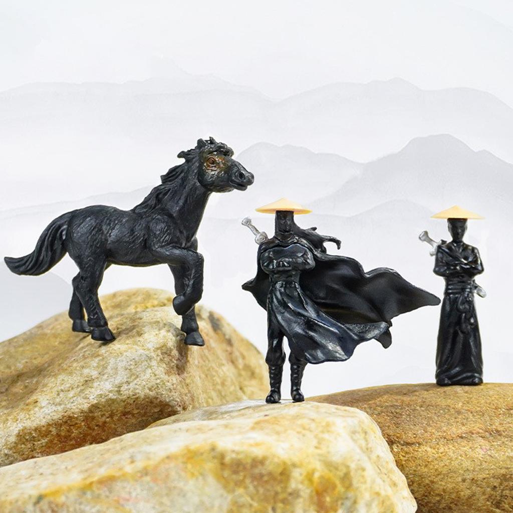 A Miniature Puppet Model Of An Ancient Style From The Martial Arts World,