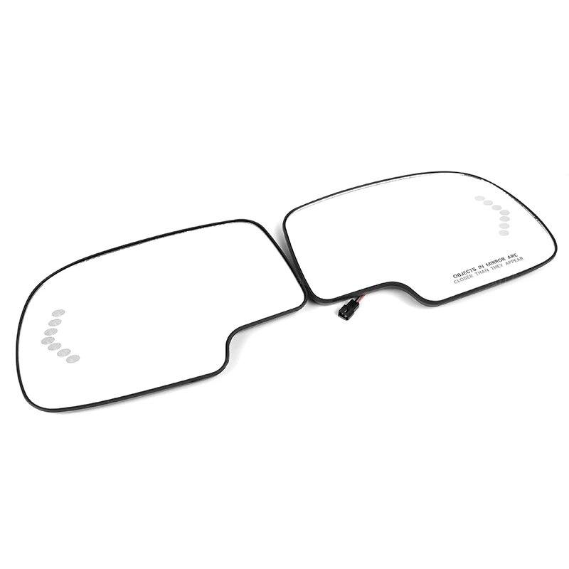 Links Rechts Seite Spiegel Glas Rückansicht Rückansicht Außen Weitwinkel für GMC Sierra Yukon XL 1500 2500 3500 2003-2007 zubehör