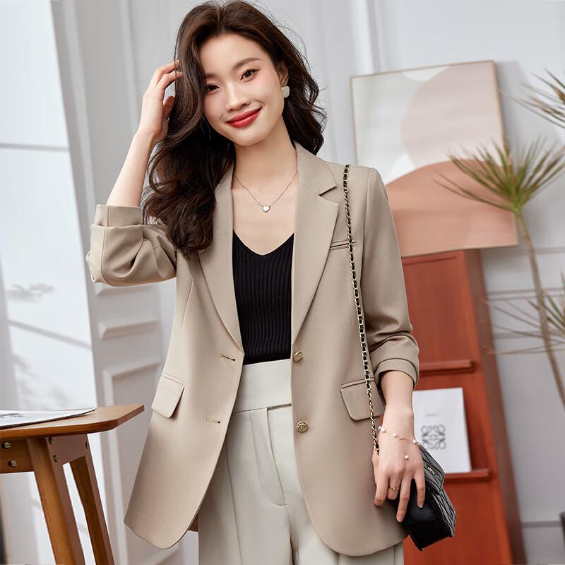 Giacca Blazer Casual da Donna con Revers