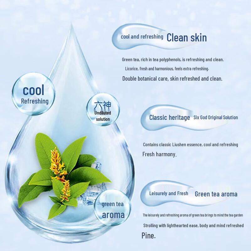 Liu Shen Cooling & Refreshing Shower Gel