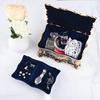 Feyarl Jewelry Box, Jewelry Storage Box, Jewelry Case, Watch Box, Blue, Rectangular, Large