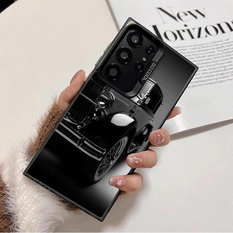 Classic Vintage Retro Car Shockproof Phone Case for Samsung Galaxy S26 Edge S25 Ultra S24 FE S23 Plus S21 Cover Anti Fall Fundas