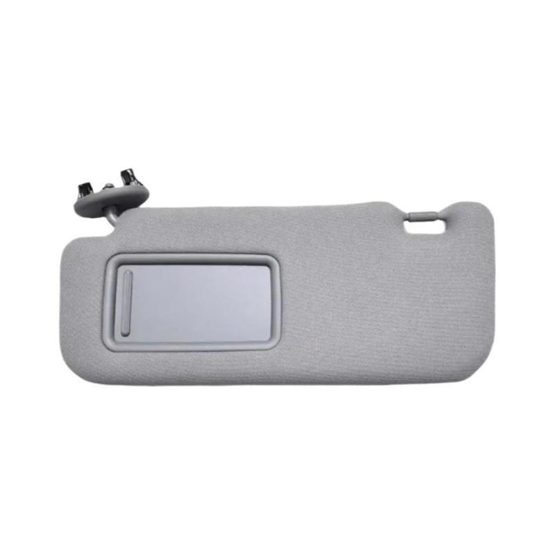 Термостойкий солнцезащитный козырек Съемное зеркало Светодиодное освещение Для безопасности водителя Улучшенная светопоглощающая ткань Косметическое зеркало