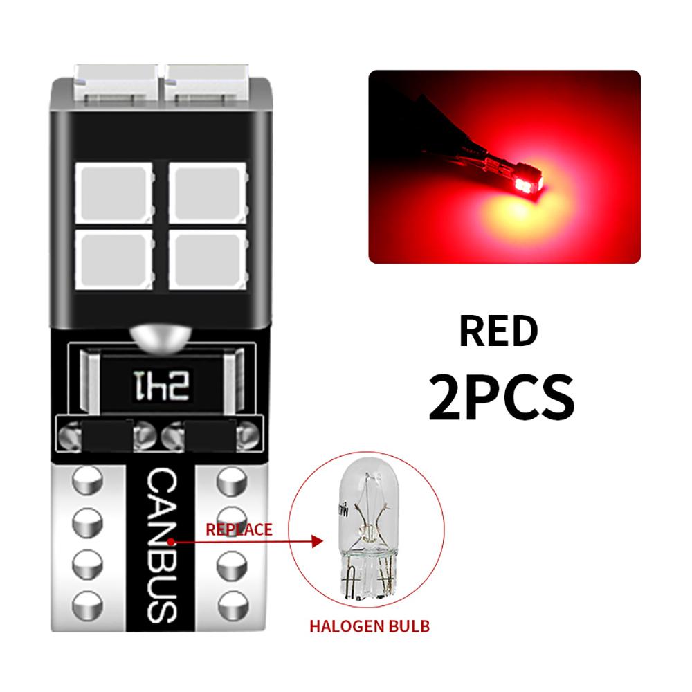 

2pcs LED License Plate Light Bulb Lamp W5W T10 168 Canbus For Mazda2 3 5 6 CX-3 CX-5 CX-7 CX-9 RX-8 Tribute MX-5 Miata T10