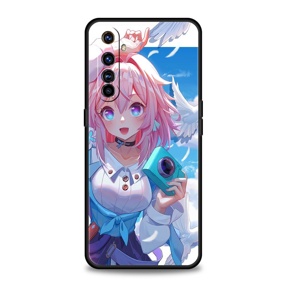 

Для чехла на телефон Realme GT Neo 2 3 3T 5 12 11 5G 10 9 8 5G 7 6 GT5 GT3 GT2 Pro C21 C11 C25 Honkai Star Rail Genshin Impact Realme 11 5G