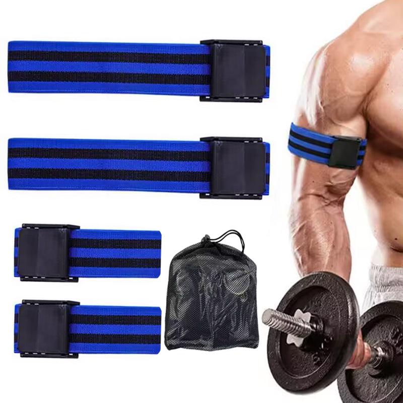 BFR Fitness Tourniquet Band for Blood Flow Restriction Training – Arm & Thigh Muscle Building, Curvy Hips Elastic Band