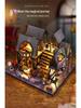 Jiate DIY Luna Magic House Model: Hand-Assembled Villa Ornament, Exquisite Decompression Gift for Adults.