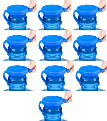 5 Gallon Water Jugs Cap Non-Spill Bottle Caps with Inner Plug Durable Thick Reusable Silicone Water Bottle Cover Drinking Bucket