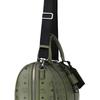 MCM Ottomar Silver Cobalt Metal Accessory Logo Copper Plate Shoulder Crossbody Tote Bag Women Travel Bag Khaki Moss MMVFATT02K8001