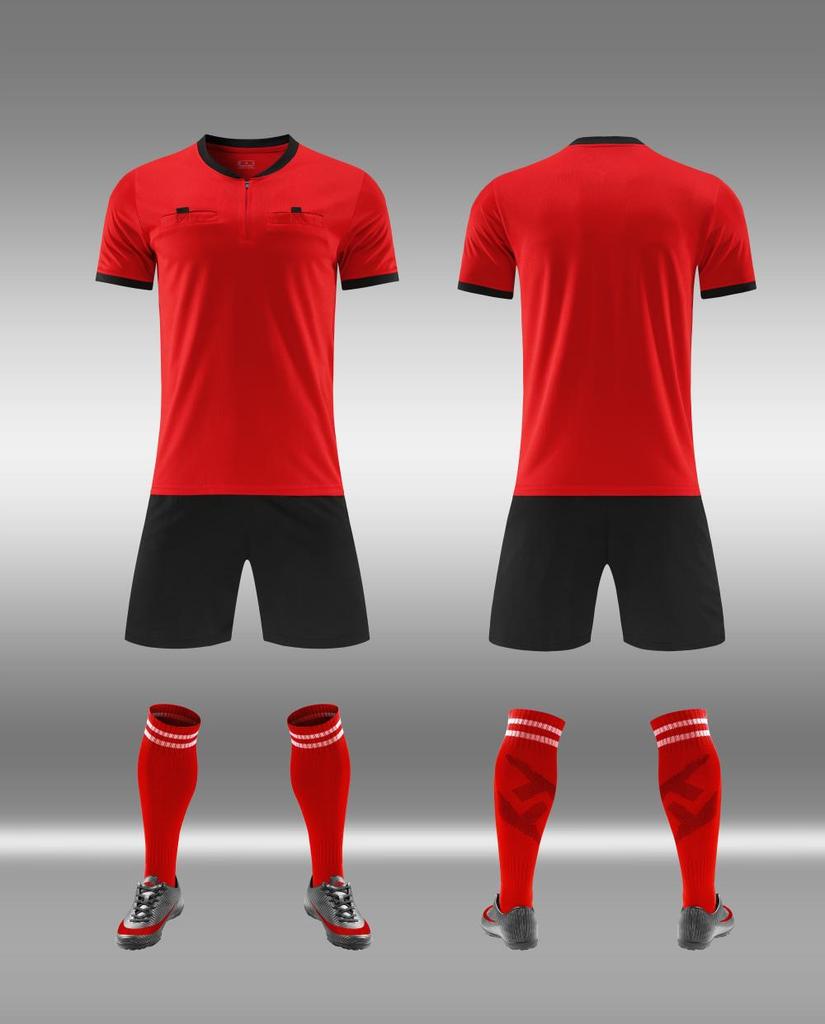 Football Uniform Set, Short Sleeve Referee Uniform, Quick-Drying Jersey, Children'S Football Training Team Uniform, Competition Uniform, D8308 Team