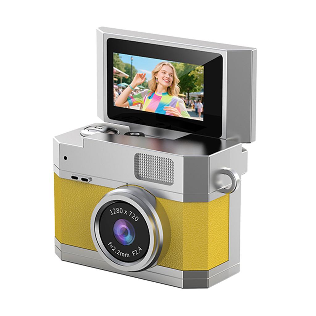 0.96 Inch Mini Camera Retro CCD Digital Camera Vintage Small Camcorder Portable Video Recorder Camera for Outdoor Travel Sports