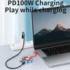 2nd Type C Docking Station 3 in 1 For Switch 2 4k 60Hz USB 3.0 5Gbps PD-100W
