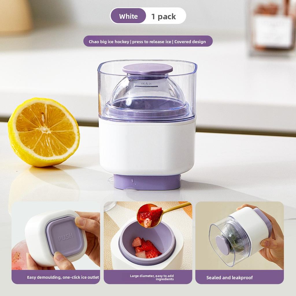 Ice Hockey Round Ice Grid Large Round Ball Household Food Grade Ice Box