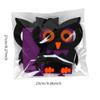 Festival Halloween Candy Bag Gift Cookie Bags Bat/Skull/ Skeleton Shaped Packaging Bags for Trick or Treating Pouch