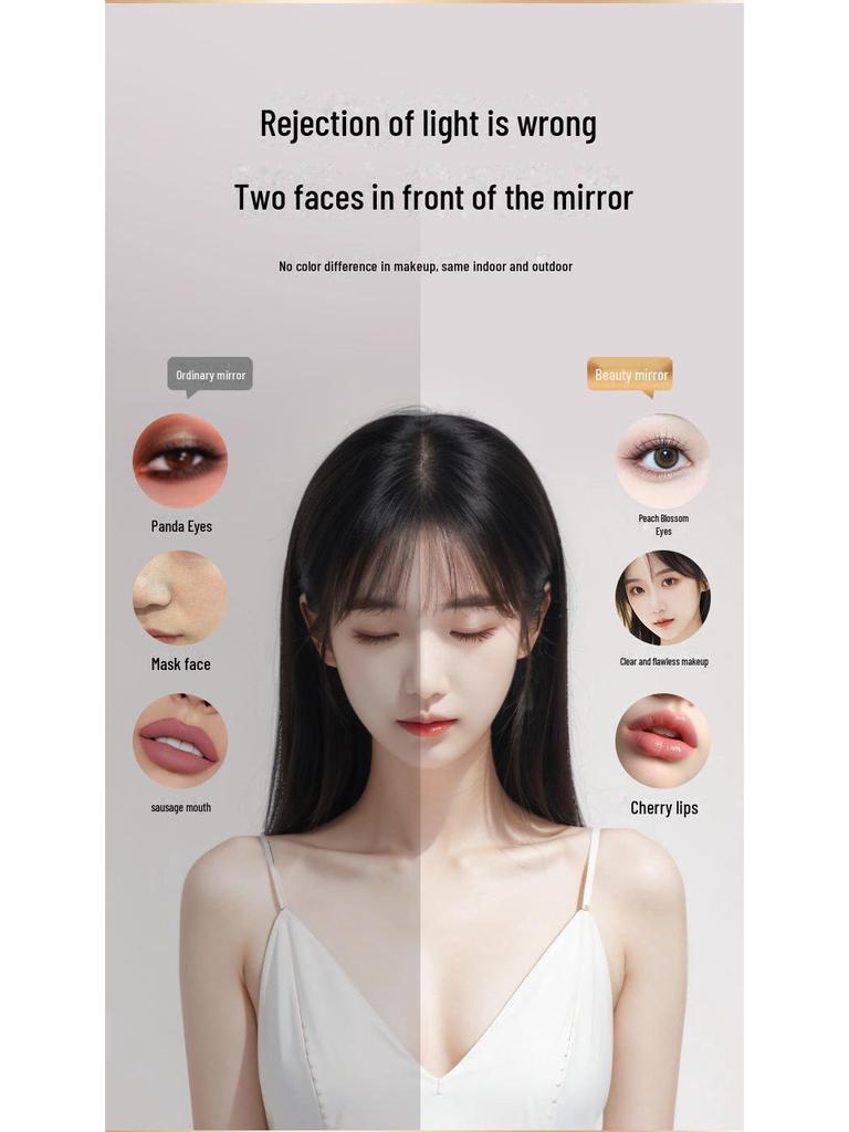 Portable Rechargeable Lighted Makeup Storage Box - Lightweight with Large Capacity