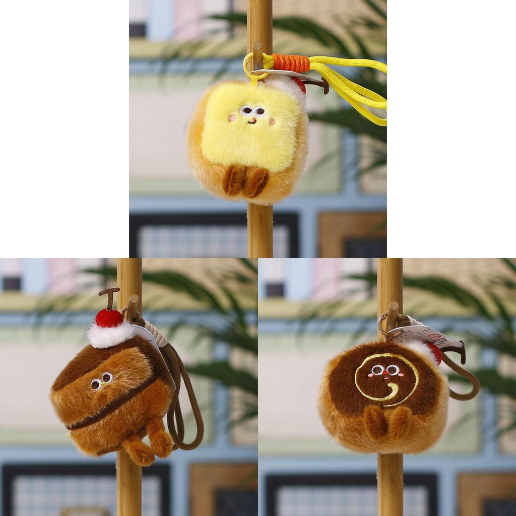 Cute Dessert Cake Plush Toy Hamburger Toy For Kids Bedroom Decor