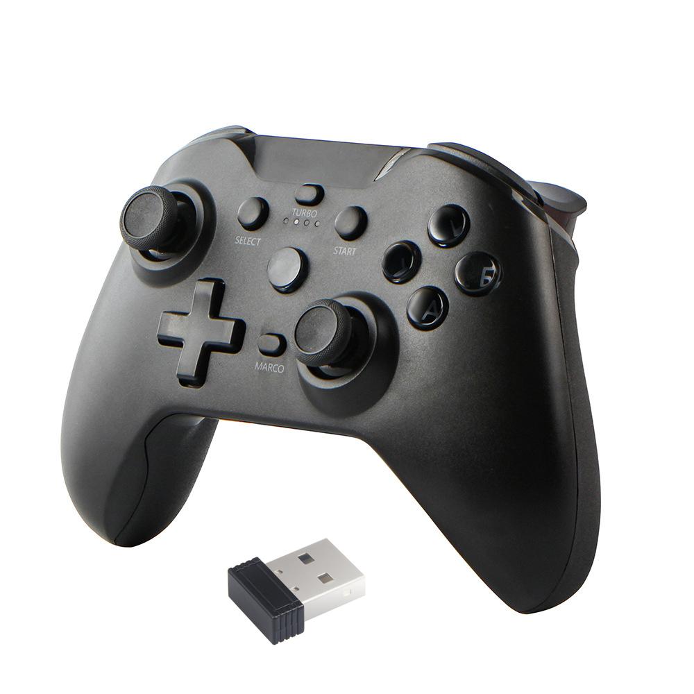 Controller Wireless NS21 Pentru Nintendo Switch/Android/iOS/PC/PS3/PS4 Gamepad Bluetooth Giroscop cu 6 axe Joystick Vibrație cu motor dual