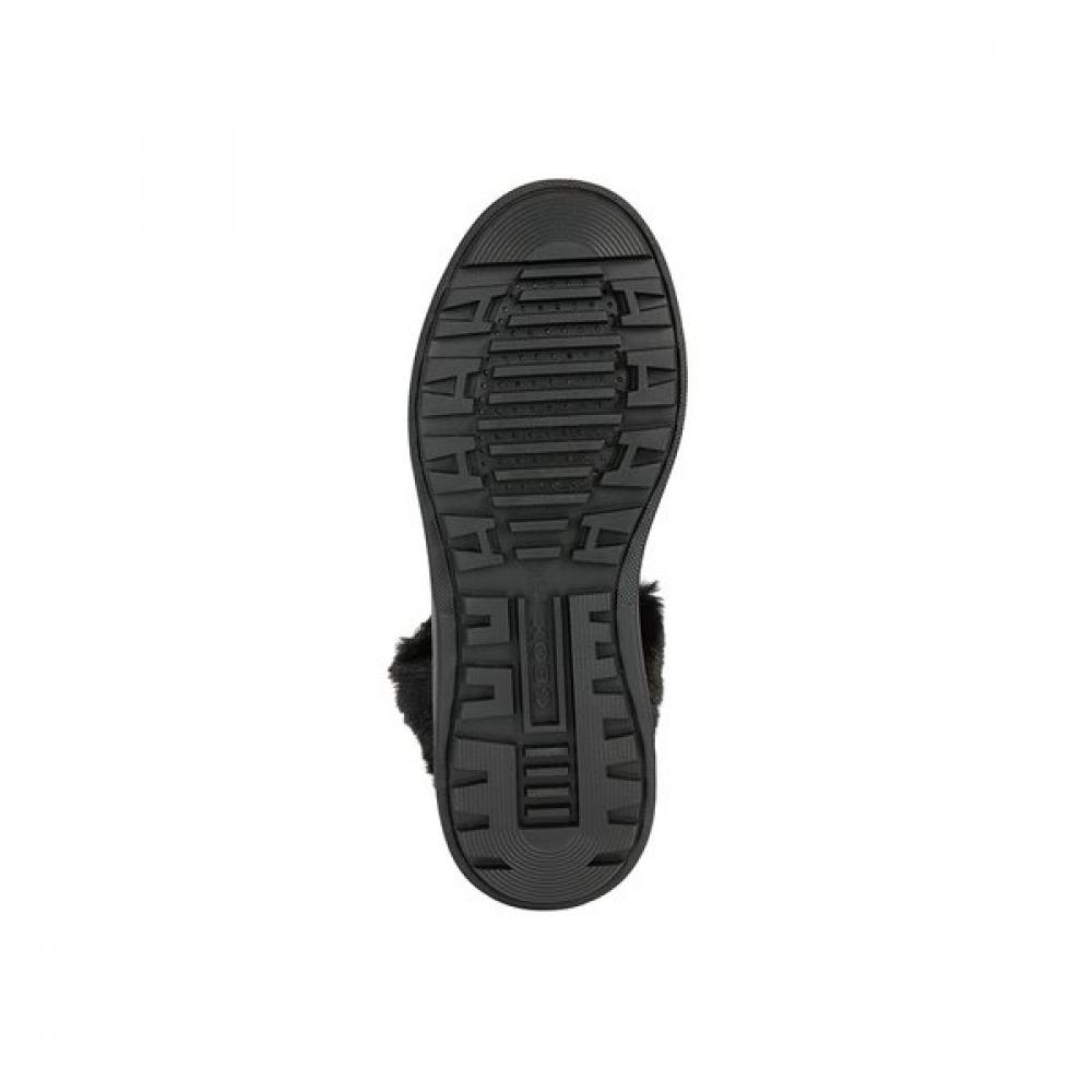 Geox Women S SneakerS Mid Zipper Comfort Dalaila Black