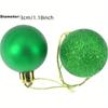 Christmas Tree Hanging Ball Party Arrangement Electroplated Plastic Balls For Christmas New Year Home Beautiful Decorations